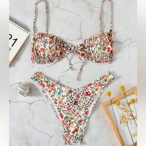 Floral bikini set